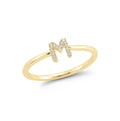 Anello da Donna in Oro 750 personalizzato con "Letter"