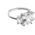 Anello donna con pietra bianca in argento Ottaviani 501162A