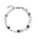 Bracciale uomo gioielli 4US Cesare Paciotti 4ubr6241 in acciaio e aulite