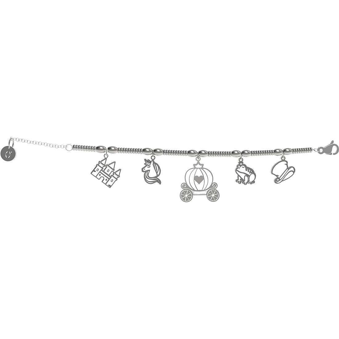 bracciale donna gioielli 10 Buoni Propositi La vita è una favola b5870