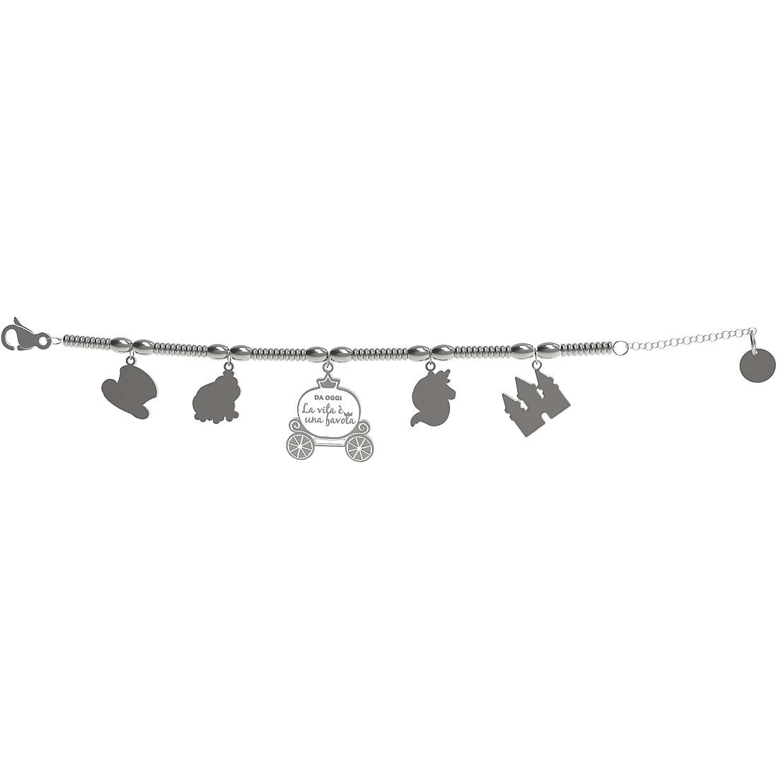 bracciale donna gioielli 10 Buoni Propositi La vita è una favola b5870