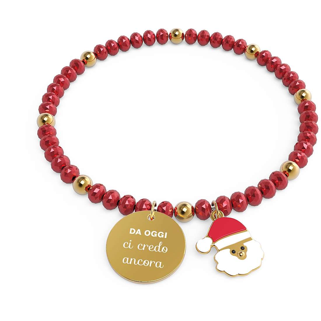 bracciale donna gioielli 10 Buoni Propositi Santa Claus b5405