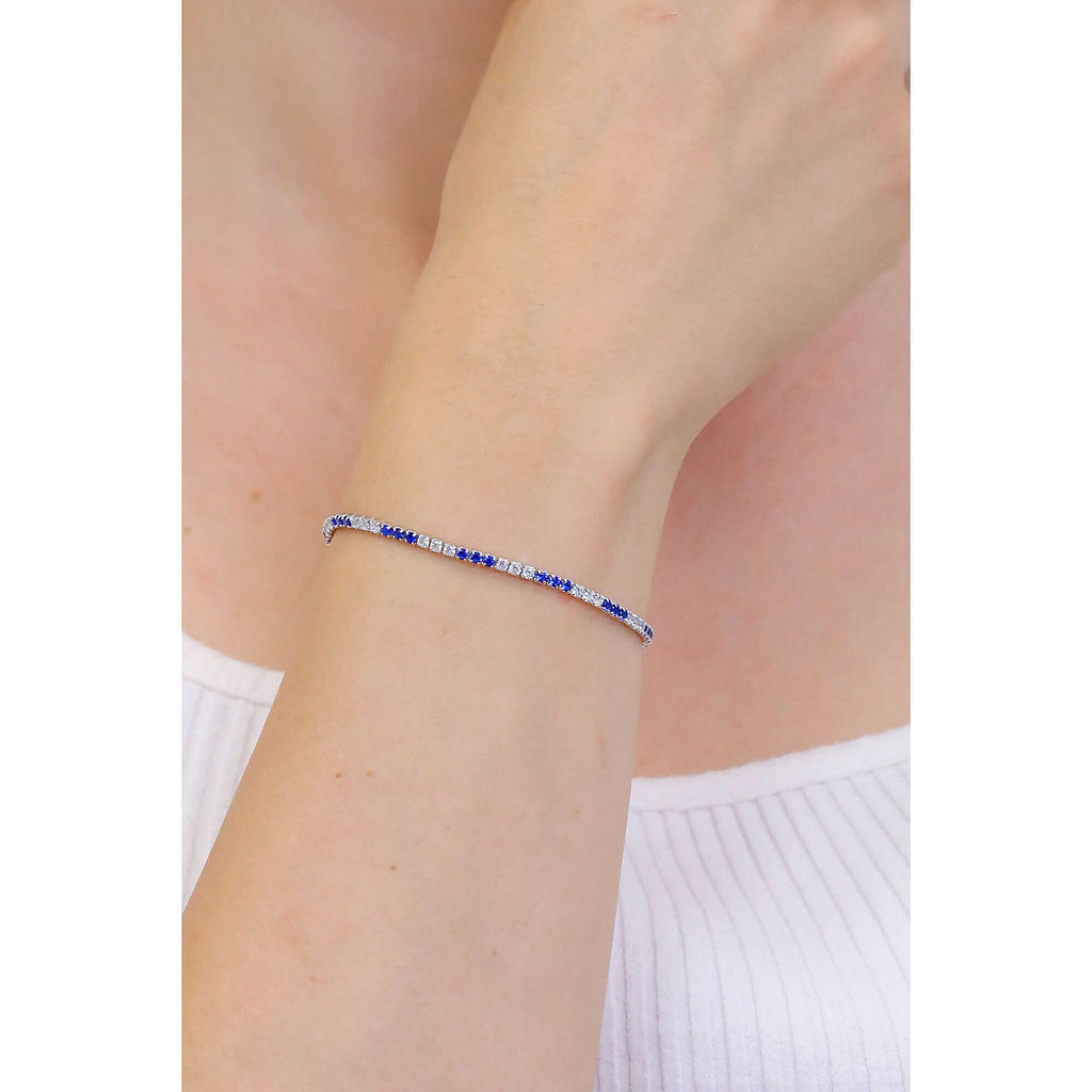 Bracciale tennis argento donna gioielli 4US Cesare Paciotti 4ubr5825w
