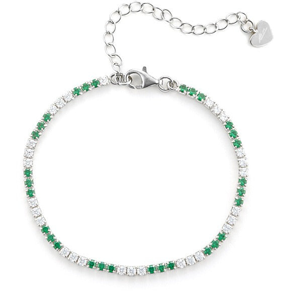 Bracciale tennis argento donna gioielli 4US Cesare Paciotti 4ubr5827w