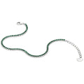 Bracciale tennis donna in argento con pietre verdi gioielli 4US Cesare Paciotti 4UBR5408w