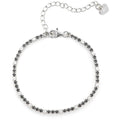 4US Cesare Paciotti Damen Silber Tennisarmband mit Zirkonia Schmuck 4UBR5817W