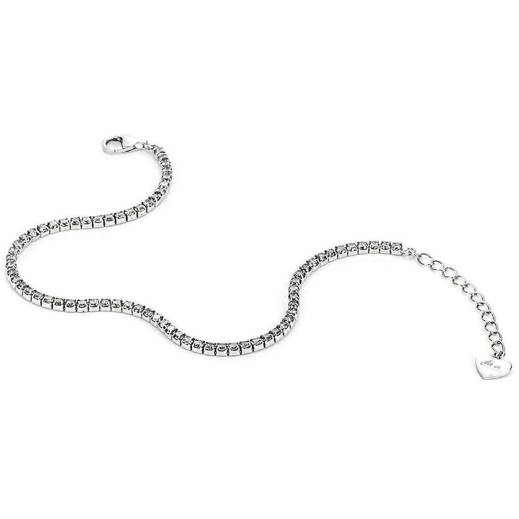 Bracciale tennis donna in argento e zirconi bianchi gioielli 4US Cesare Paciotti 4ubr5406w