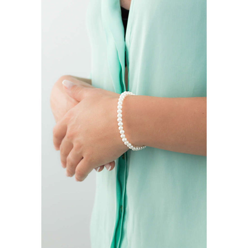 bracciale donna gioielli Comete Perla brq 110 am
