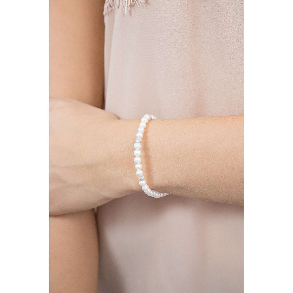 bracciale donna gioielli Comete Perla brq 193 b