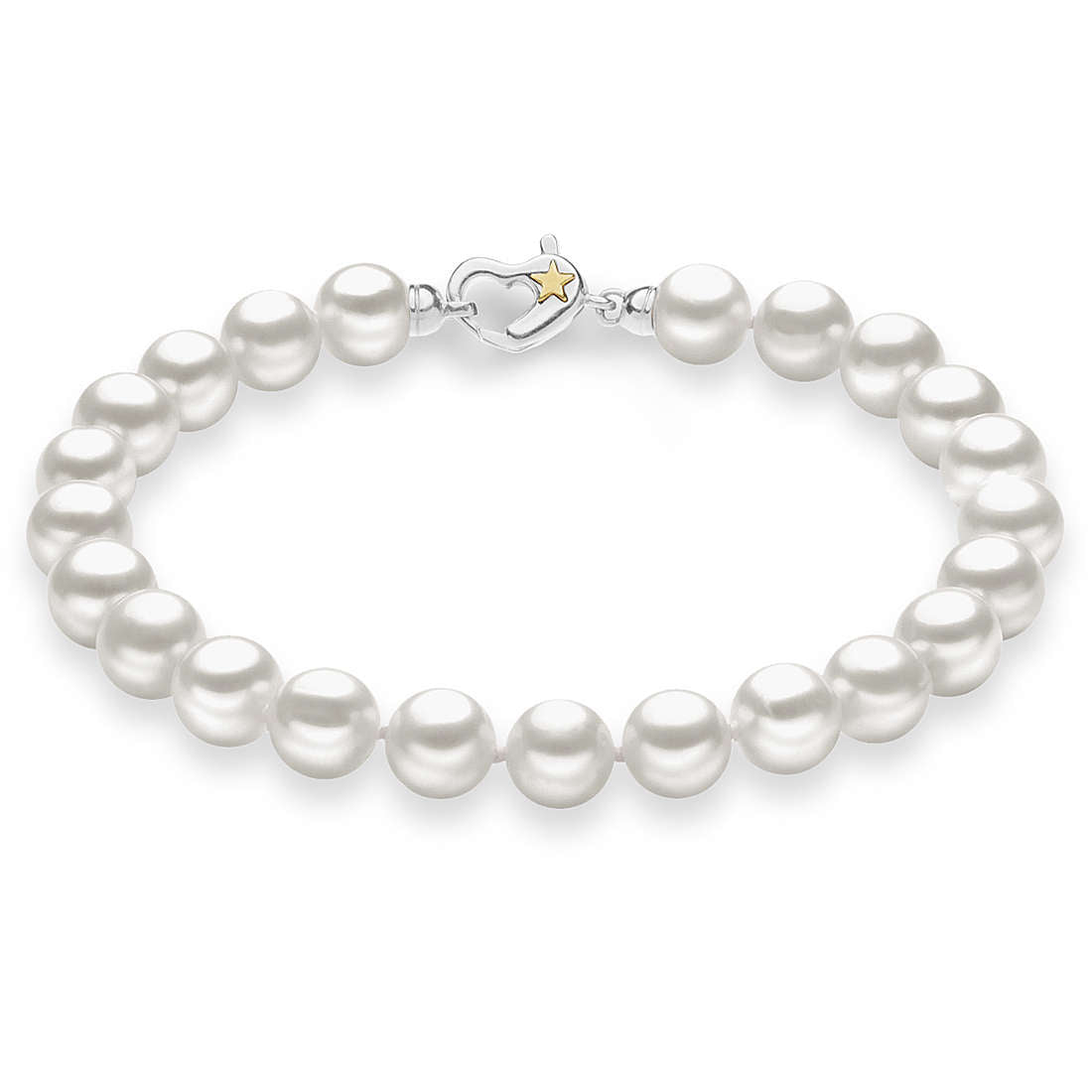 bracciale donna gioielli Comete Perle Argento brq 310