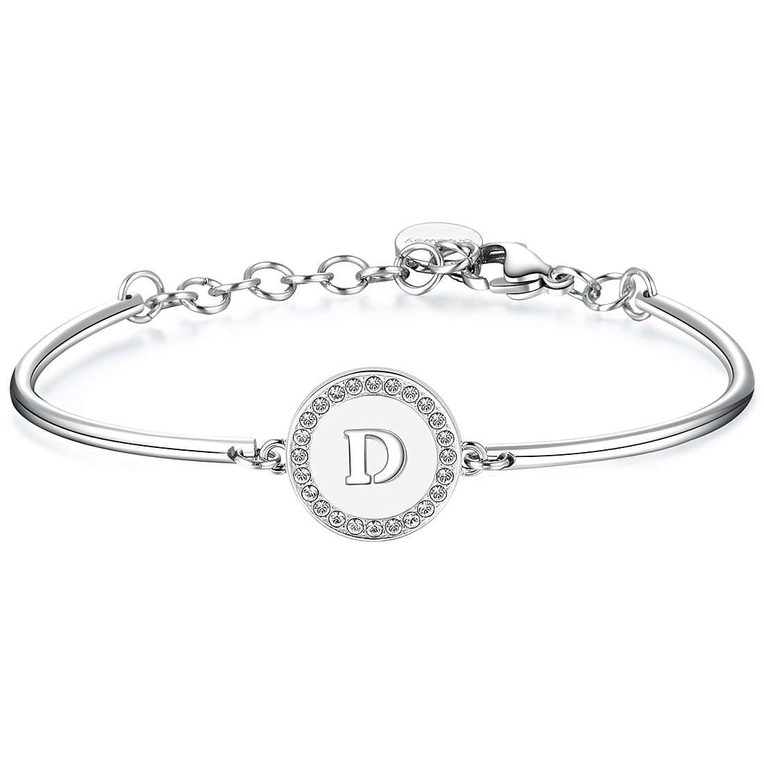 Bracciale donna gioielli Brosway Chakra bhk127 lettera D