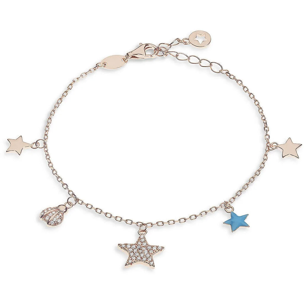 Comete Damenarmband, Sterlingsilber mit Sternen, Bra 243
