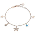 Comete Damenarmband, Sterlingsilber mit Sternen, Bra 243