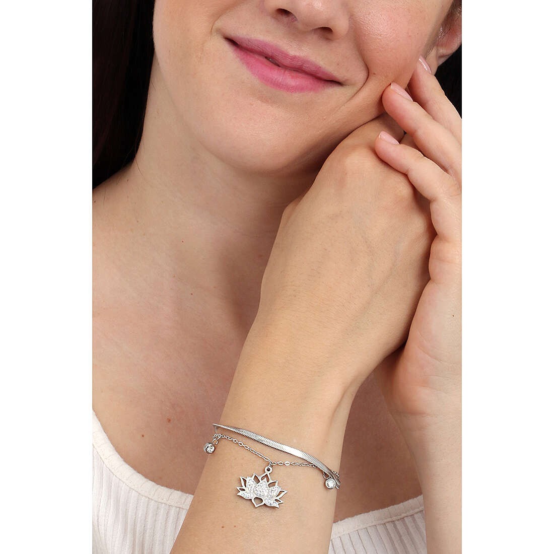 Bracciale donna gioielli Luca Barra Summer bk2469