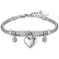 Damenarmband Luca Barra bk2375 mit Herzanhänger und Zirkonia