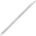 Bracciale da donna tennis Argento Ottaviani Elegance 500972B