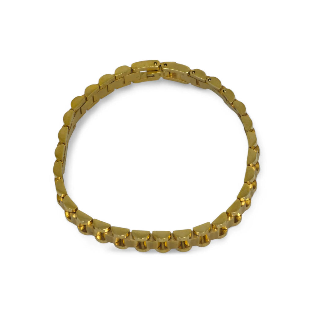 Bracciale uomo maglia in acciaio cinturino President e Jubilee