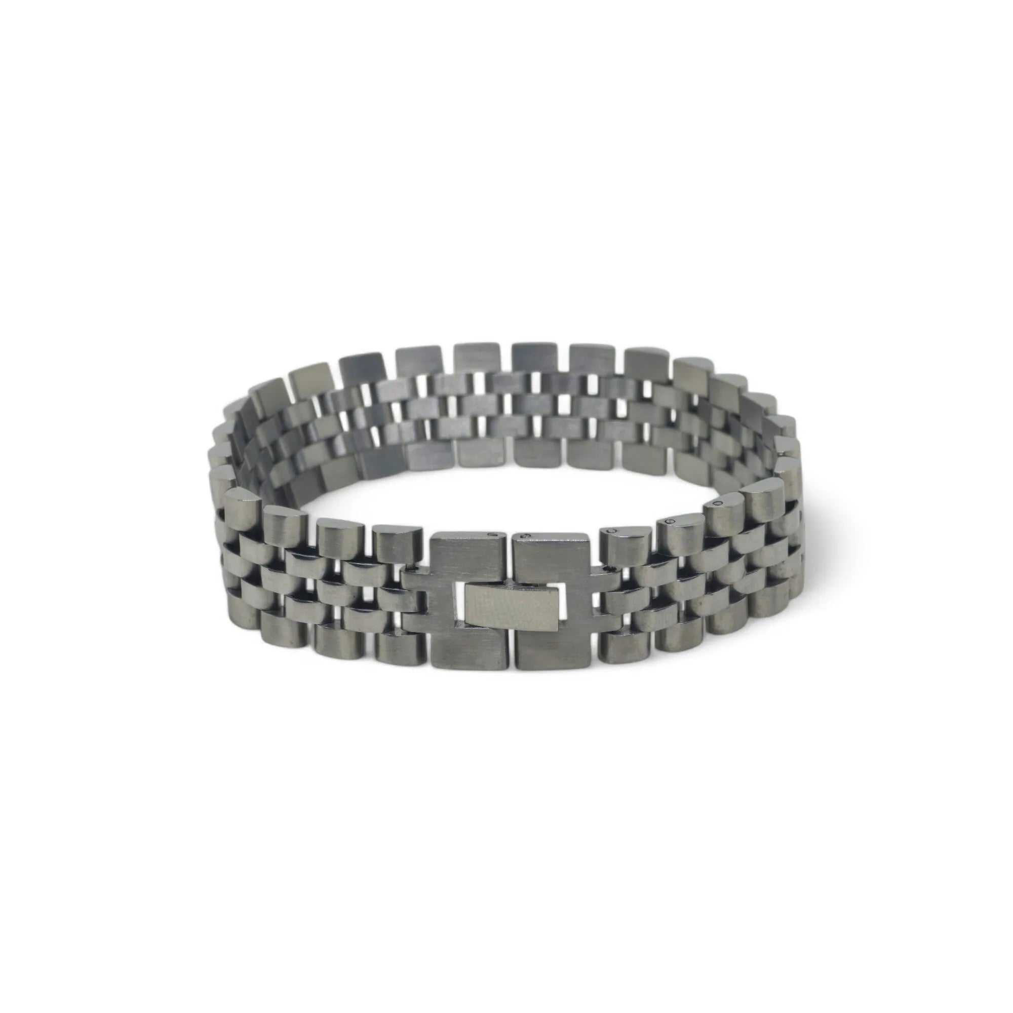 Bracciale uomo maglia in acciaio cinturino President e Jubilee