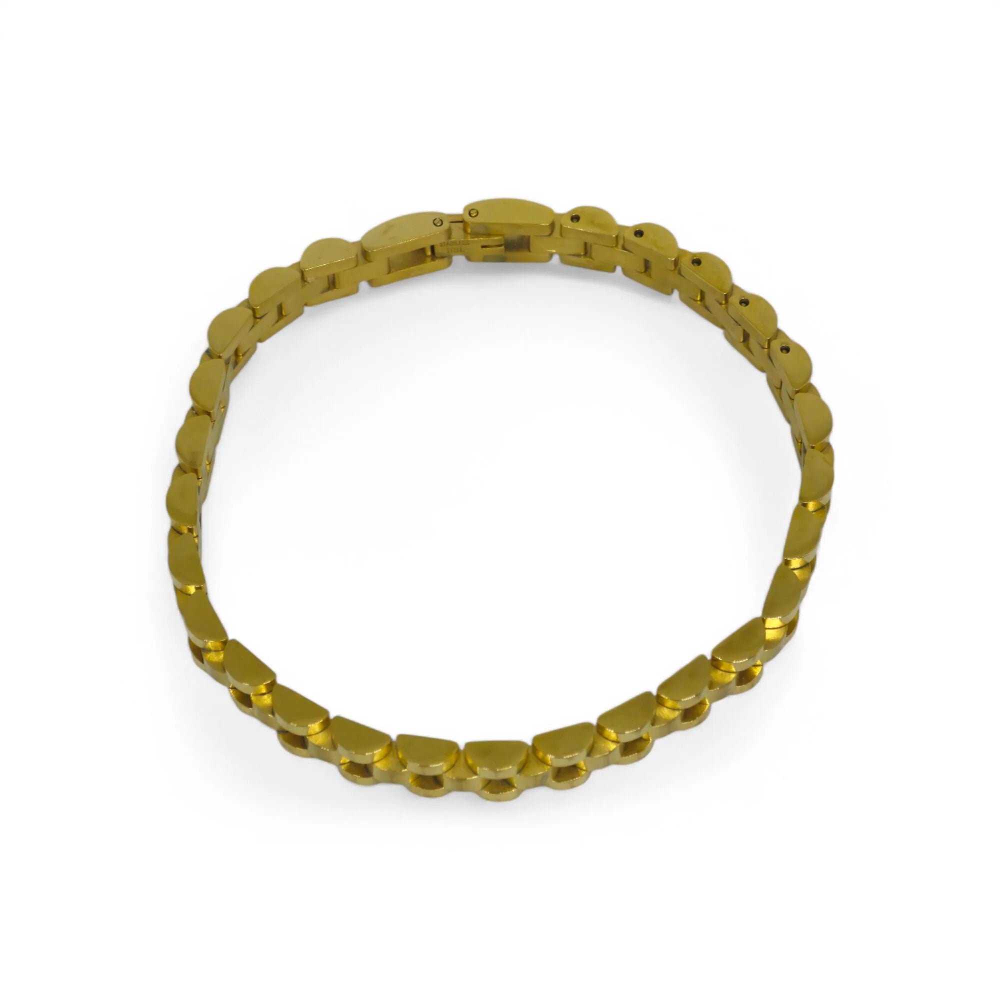 Bracciale uomo maglia in acciaio cinturino President e Jubilee