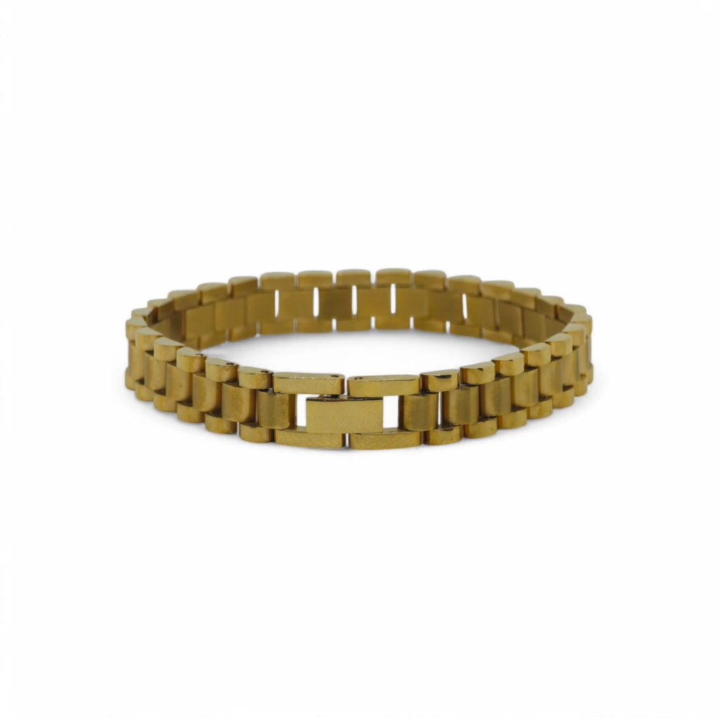 Bracciale uomo maglia in acciaio cinturino President e Jubilee