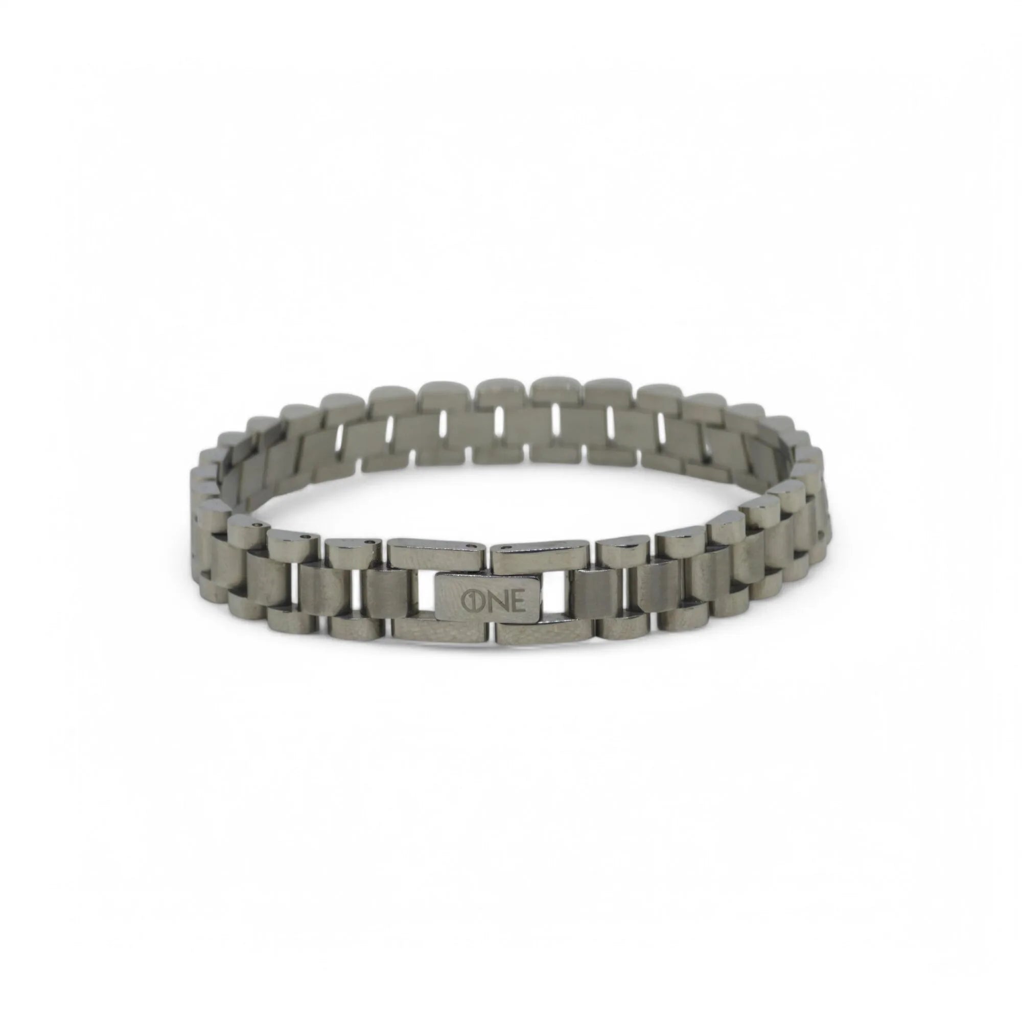 Bracciale uomo maglia in acciaio cinturino President e Jubilee