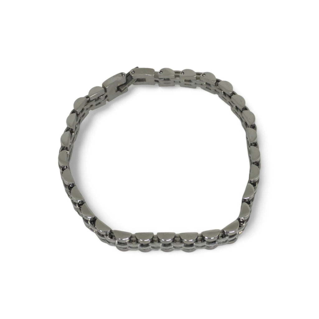 Bracciale uomo maglia in acciaio cinturino President e Jubilee