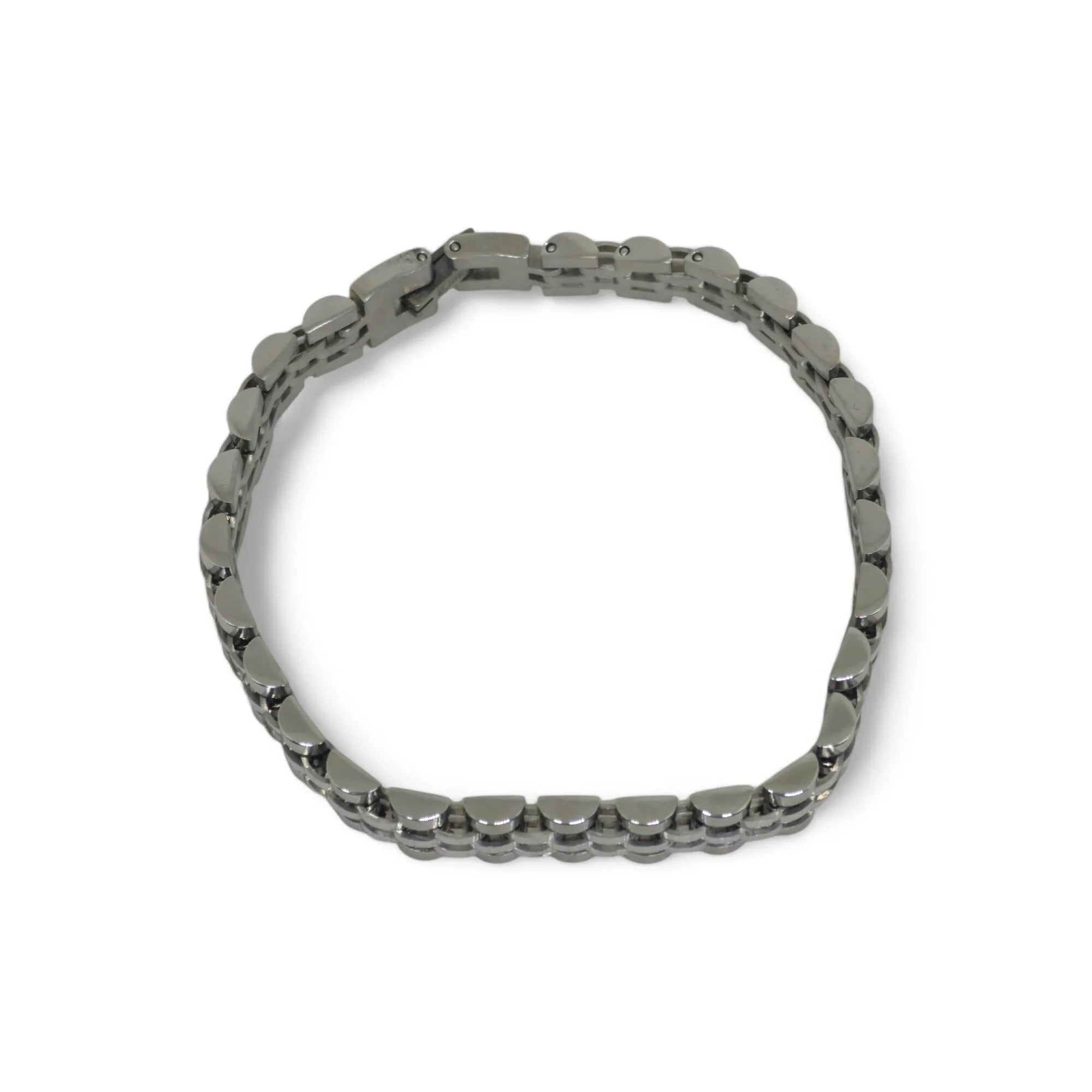 Bracciale uomo maglia in acciaio cinturino President e Jubilee