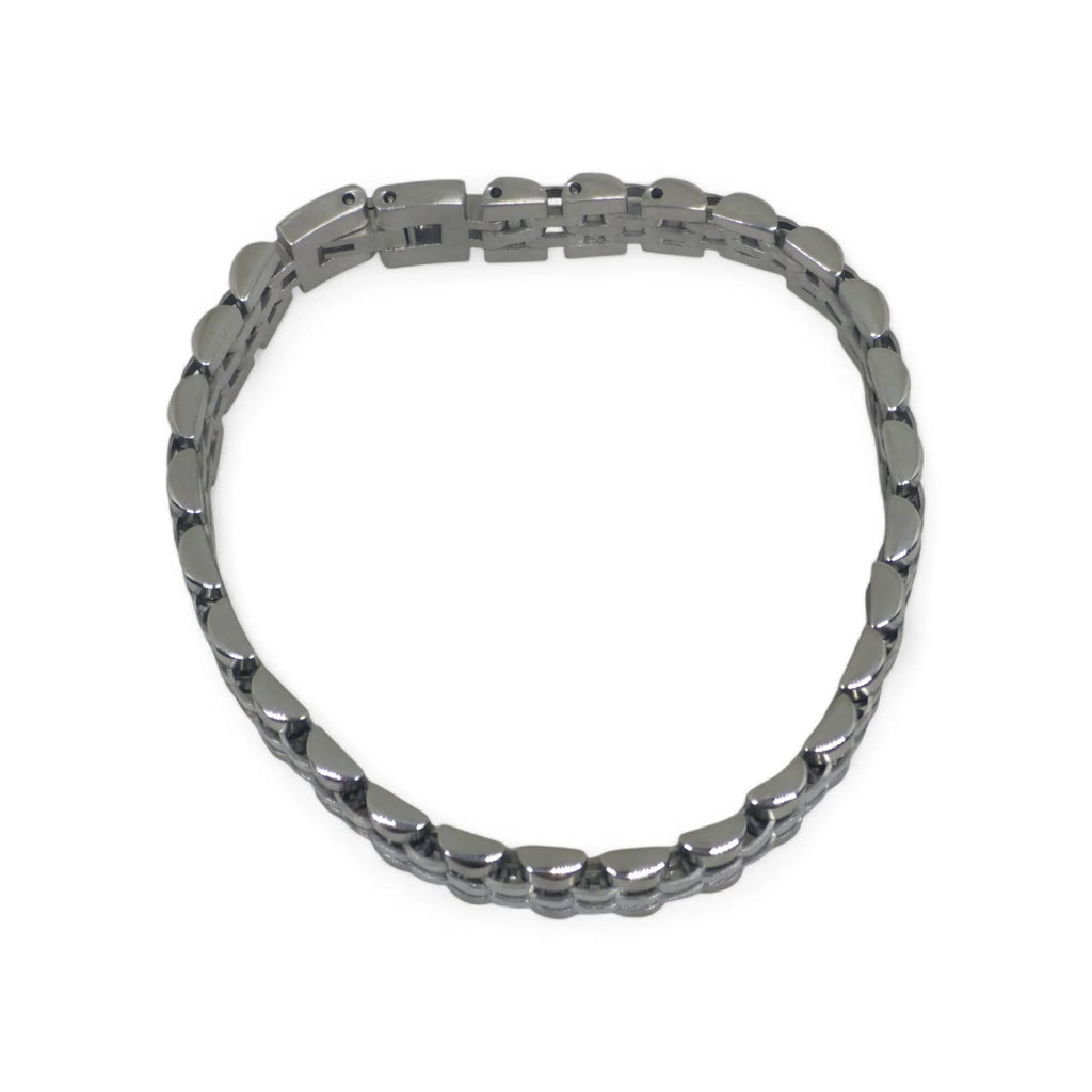 Bracciale uomo maglia in acciaio cinturino President e Jubilee