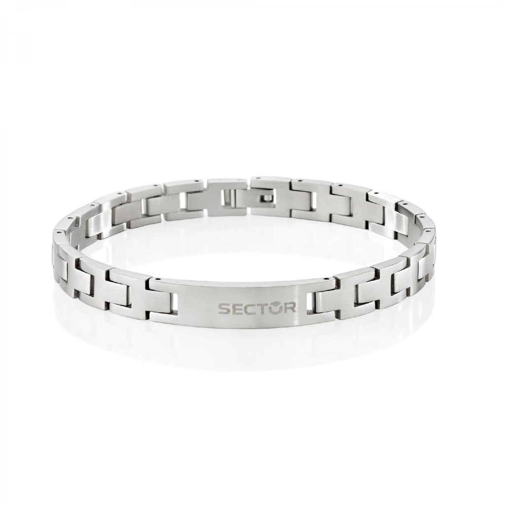 Bracciale uomo acciaio Sector con scritta szs13