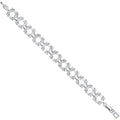 Bracciale da donna tennis Argento Ottaviani Elegance 501135B