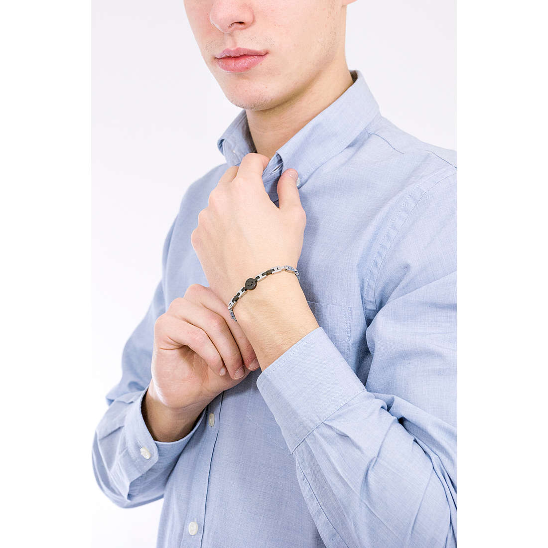 4US Cesare Paciotti Herrenarmband Schmuck 4ubr3539