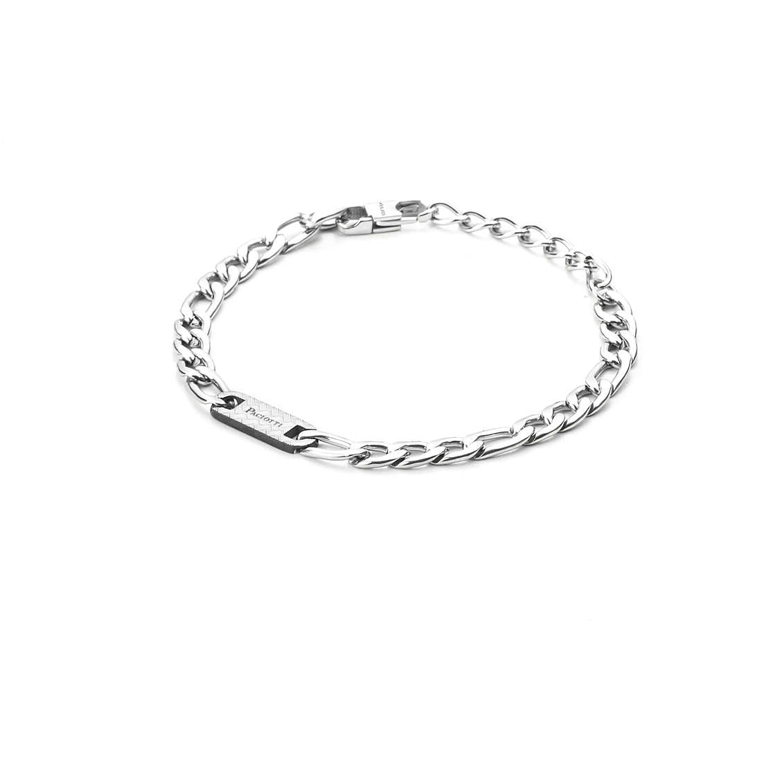 bracciale uomo gioielli 4US Cesare Paciotti Black Texture 4ubr3261