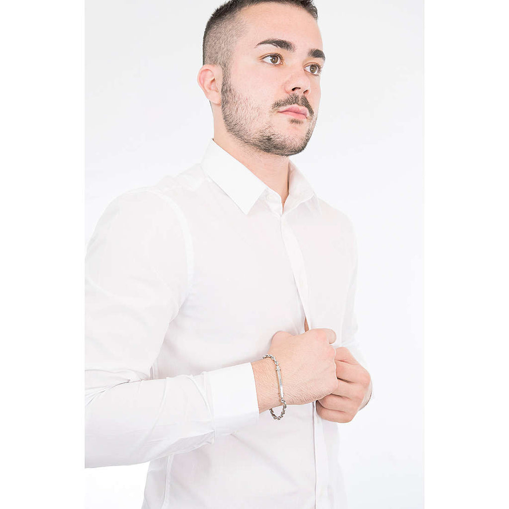 bracciale uomo gioielli 4US Cesare Paciotti Hexagon 4ubr3291