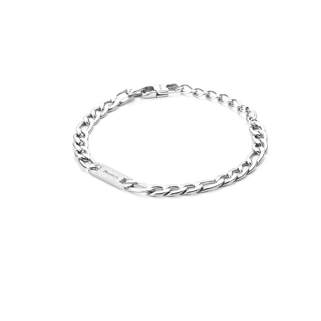 bracciale uomo gioielli 4US Cesare Paciotti White Texture 4ubr3259