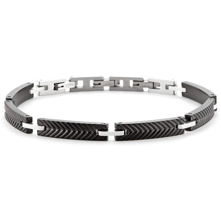 Bracciale uomo Cesare Paciotti gioielli 4US 4ubr6159 in acciaio colore nero