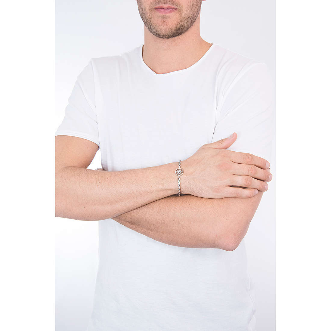 bracciale uomo gioielli Sagapò Indie sin12