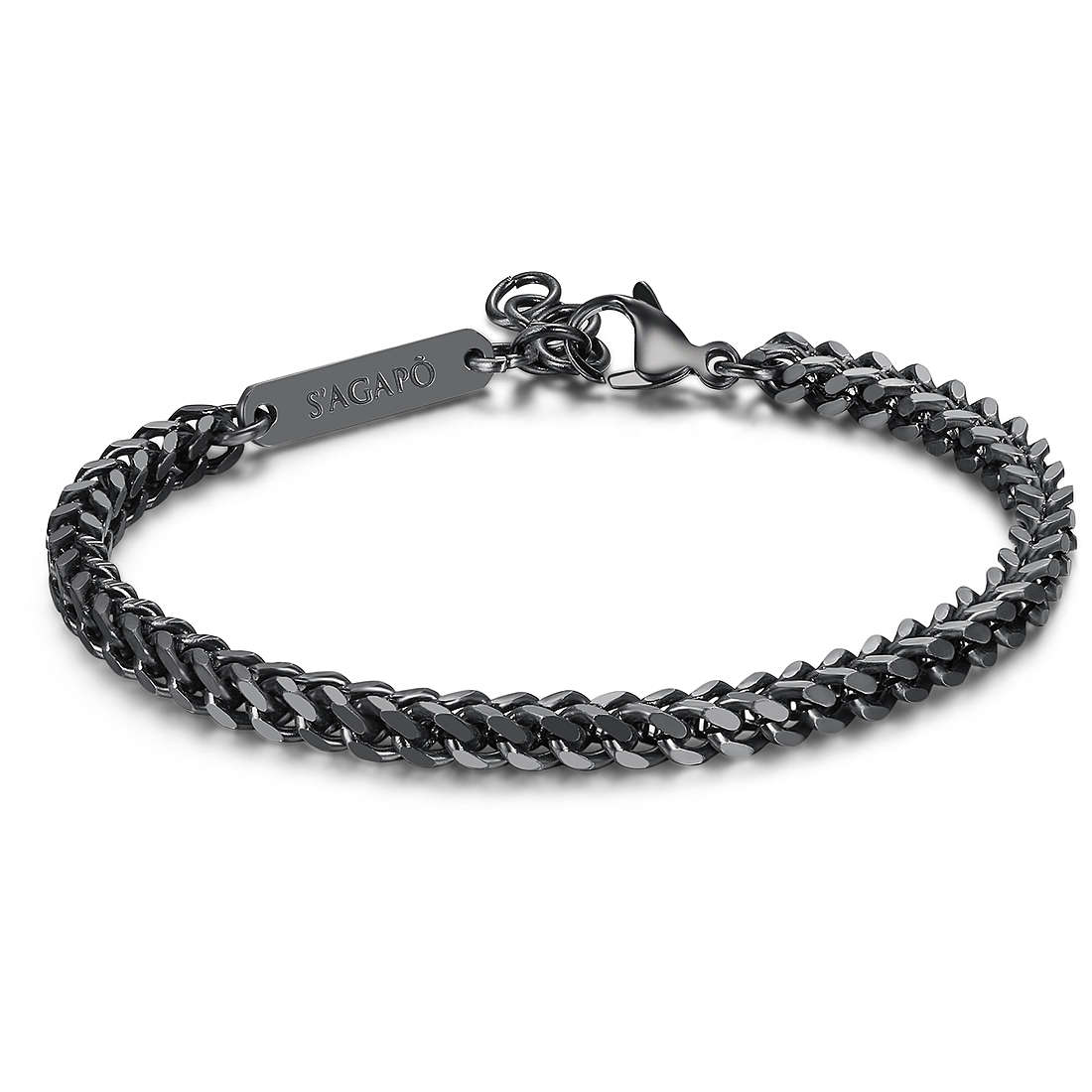 bracciale uomo gioielli Sagapò Ripple