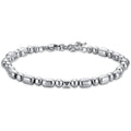 Herrenarmband Luca Barra Schmuck aus Stahl mit Kugeln und Elementen ba1600
