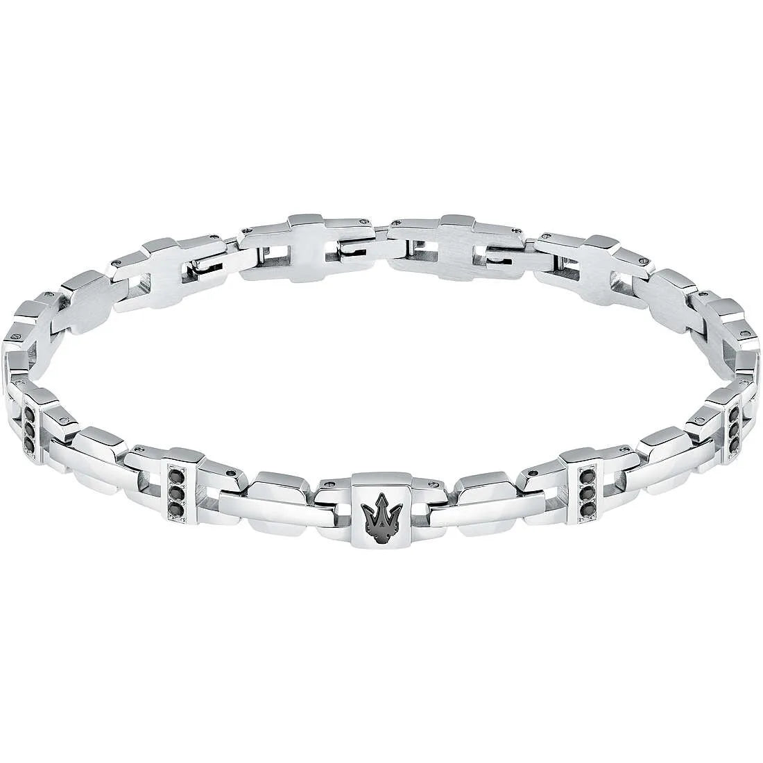 Bracciale uomo gioielli Maserati Iconic jm423avd17