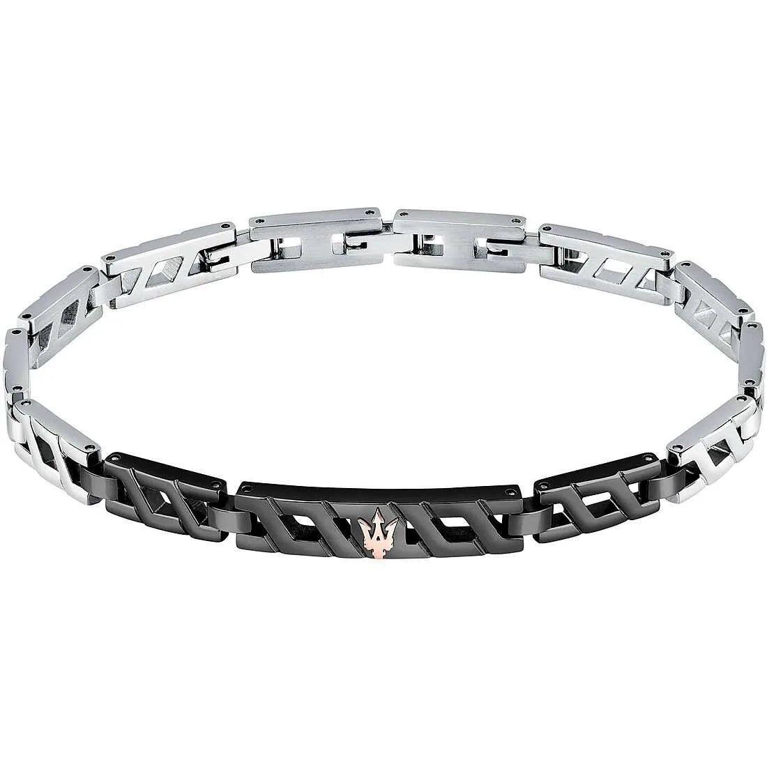 Bracciale uomo gioielli Maserati Iconic jm124avd36