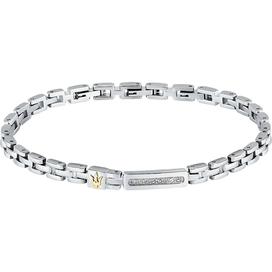 Bracciale uomo gioielli Maserati Iconic jm324avd54