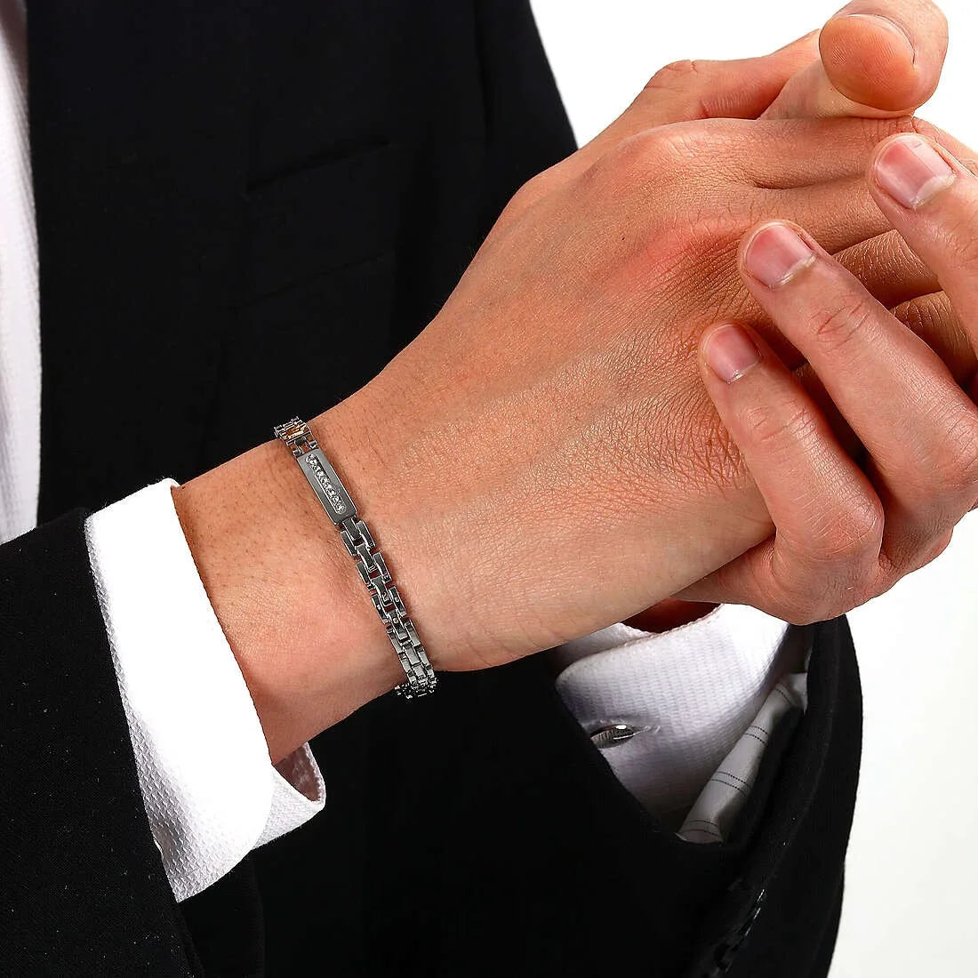 Bracciale uomo gioielli Maserati Iconic jm324avd54