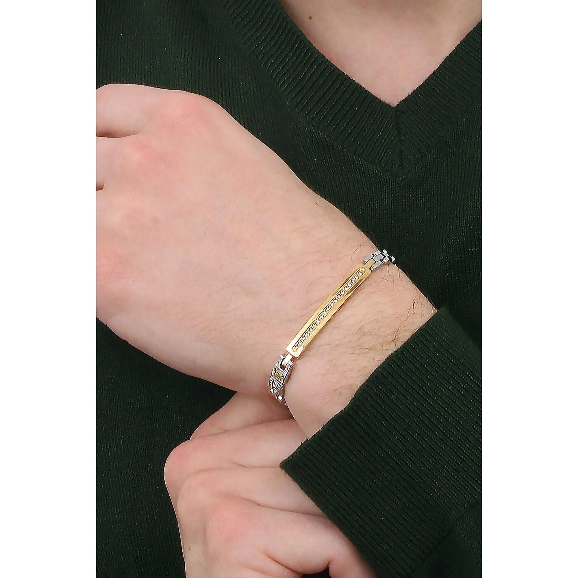 Bracciale uomo gioielli Maserati Iconic jm224avd42