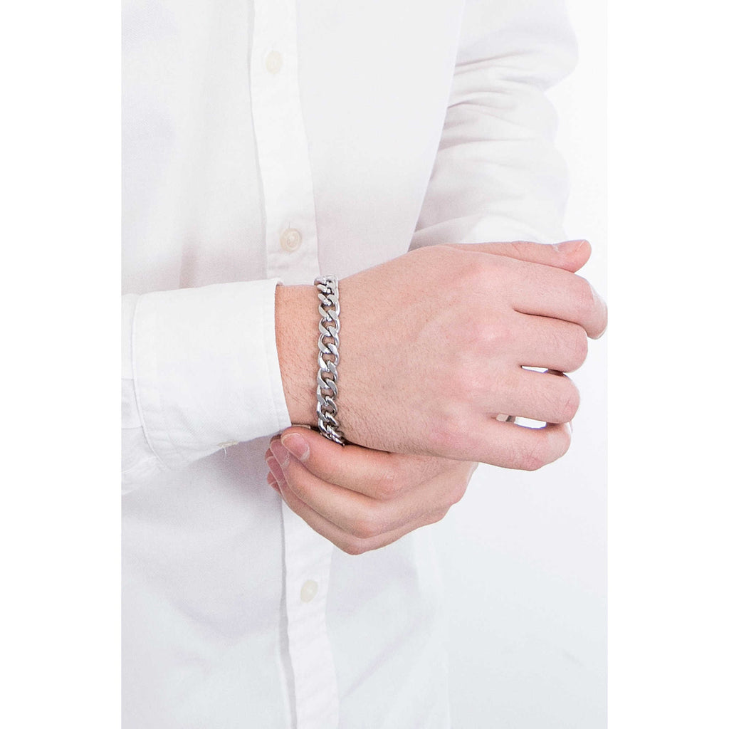 Bracciale uomo gioielli Sector Rude salv19 catena acciaio