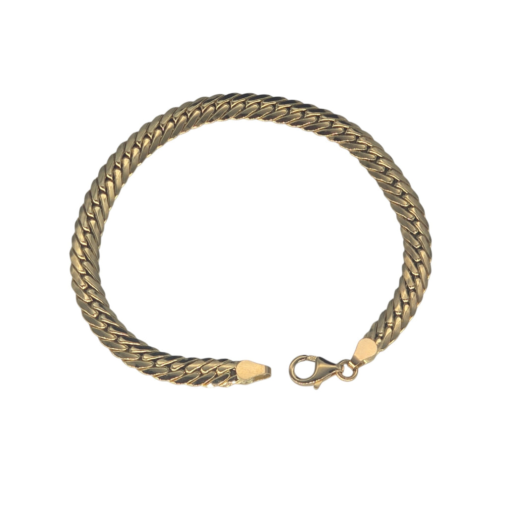 Bracciale Snake Unisex Oro Giallo 18kt – 19 cm
