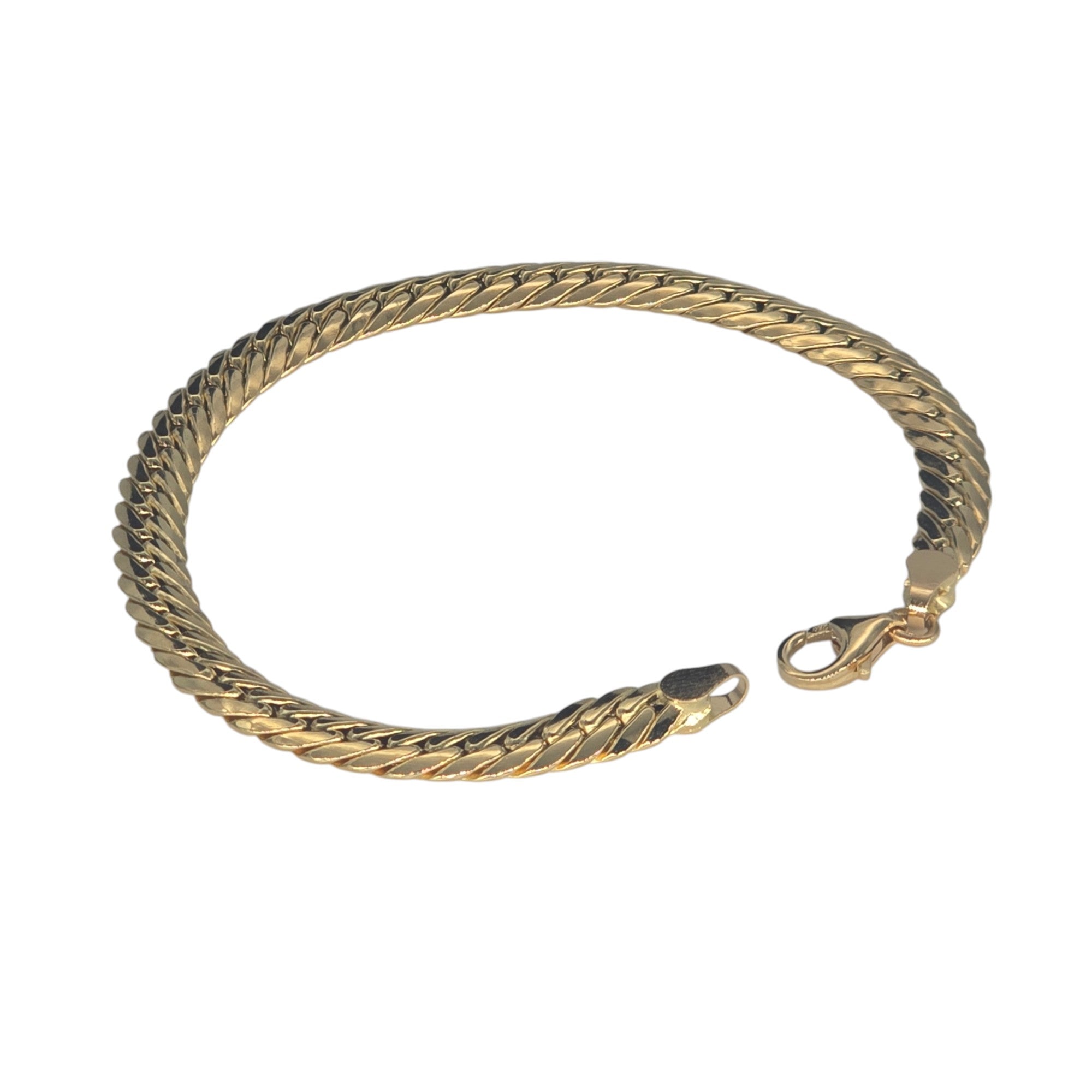Bracciale Snake Unisex Oro Giallo 18kt – 19 cm
