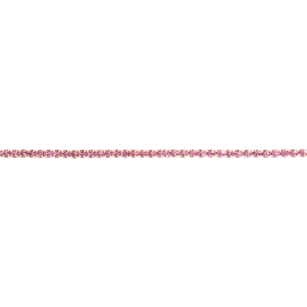 Bracciale Tennis donna Stroili in acciaio Rosa e Cristalli 1685830