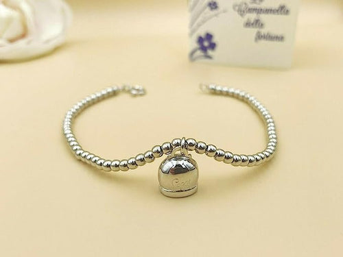 Armband "Campanella Capri" aus Silber mit glatten Kugeln