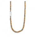Collana 4US Cesare Paciotti uomo 4UCL5566 con elementi dorati e argento
