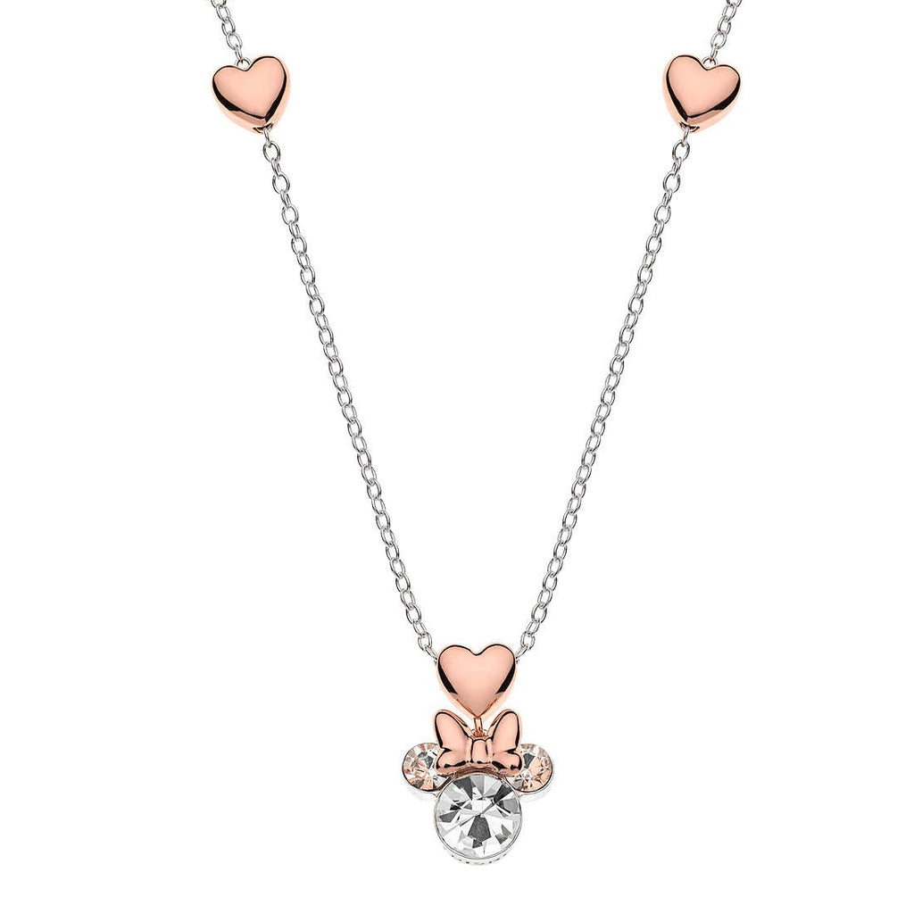 Collana bambina gioielli Disney ns00016trwl-157 in argento 925 topolino